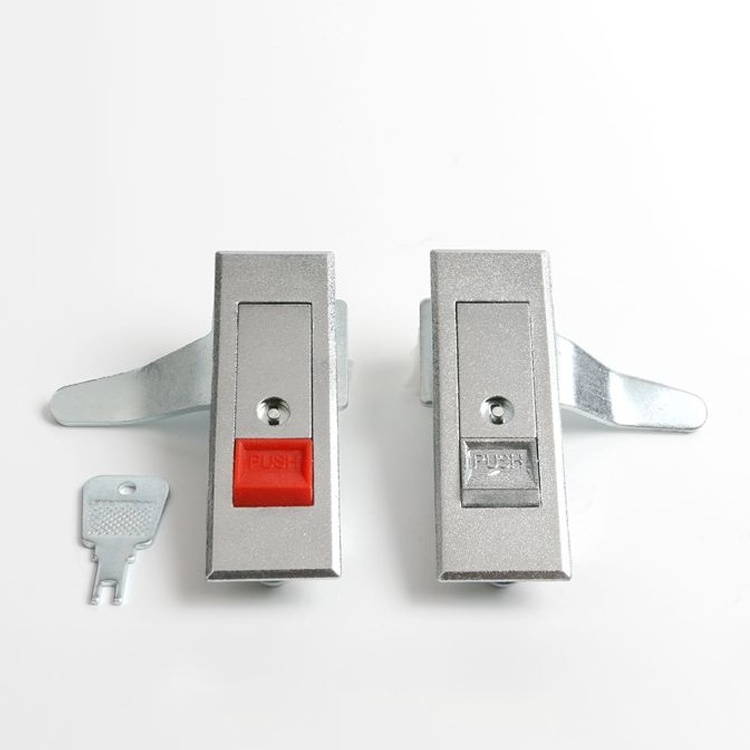 LIDA industrial plane lock Zinc alloy use for electrical metal cabinet push button panel lock