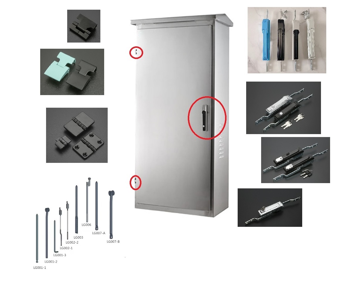 panel lock AB301/AB302/AB303 series Electronic cabinet push button keyless panel lock