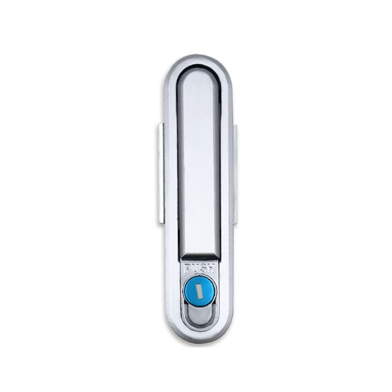 Hot sale Cross-border panel lock LIDA mode MS490-2 Bouncing lock  with handle turn for 180 degrees Zinc alloy panel lock