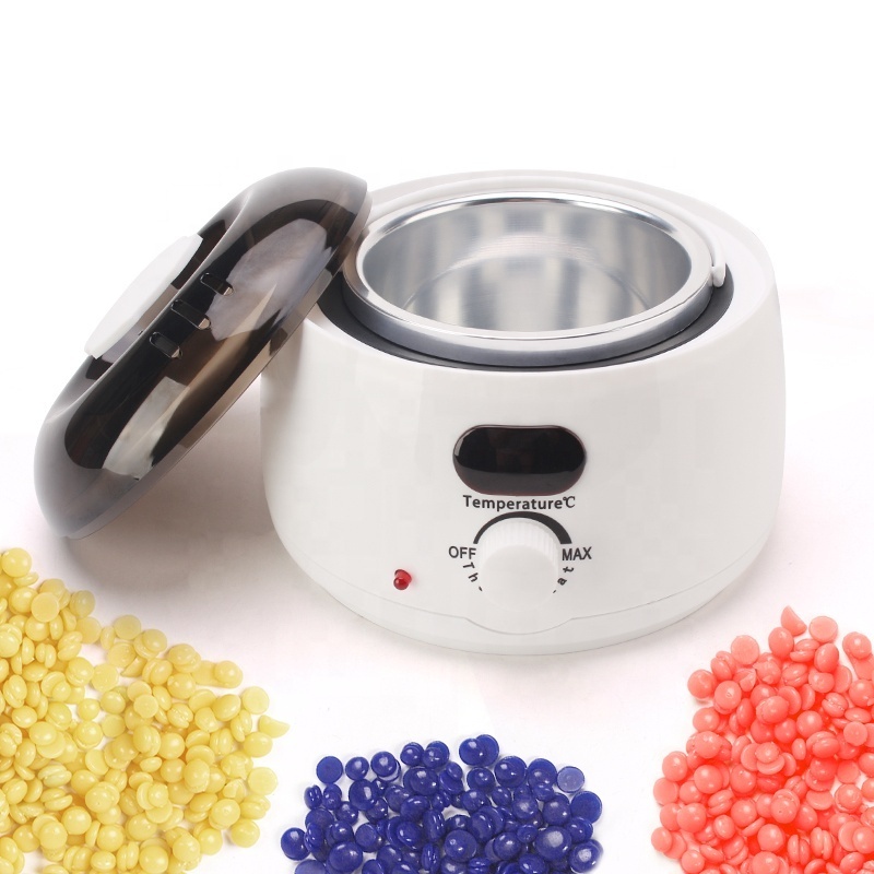 Hair Removal Electric Wax Warmer Machine Heater With Beans Applicator Sticks Waxing Kit Paraffin Wax Heater Machine