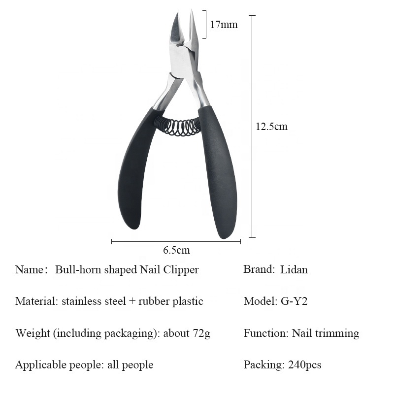 Nail Clippers Ingrown Toenail Podiatry Correction Nippers Cuticle Cutters Cut Paronychia Pedicure Manicure Hand Foot Care Tool