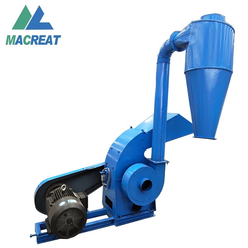 Macreat Small Hammer Mill Feed Grinder Maize Grain Pulverizer Stainless Steel Animal Feed Hammer Mill Grain Grinding Machine