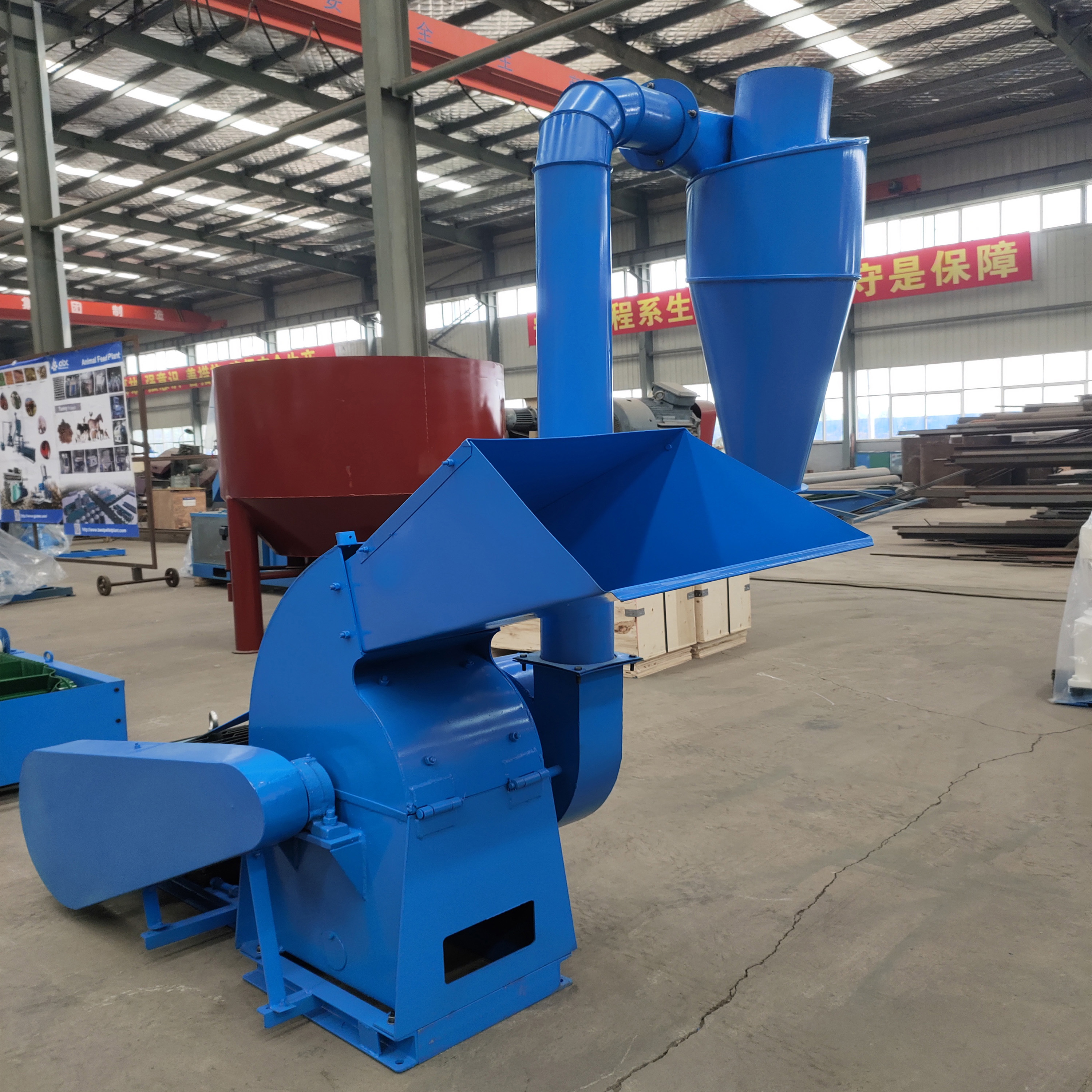 Macreat Small Hammer Mill Feed Grinder Maize Grain Pulverizer Stainless Steel Animal Feed Hammer Mill Grain Grinding Machine