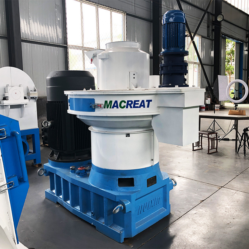 MACREAT Professional High Quality Alfalfa Cube Wood Pellet Machine For Biomass Pellet