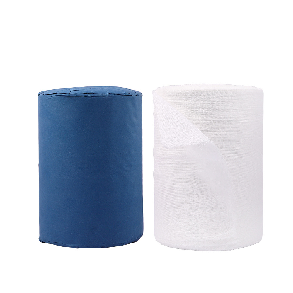 Surgical Sterile Hydrophilic Medical Cotton Absorbent Bandage Jumbo Big Manufacturer Gauze Roll