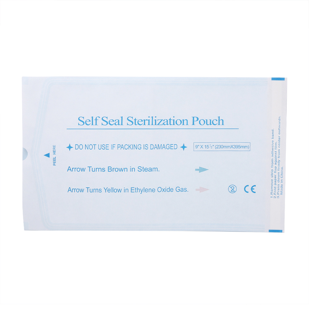 All Kinds Of Size Medical Grade Dry Heat Self-sealing Sterilization Pouch