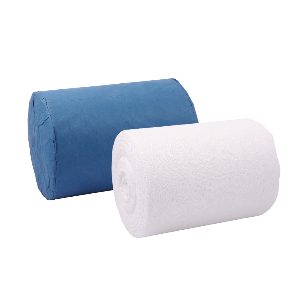 Surgical Sterile Hydrophilic Medical Cotton Absorbent Bandage Jumbo Big Manufacturer Gauze Roll