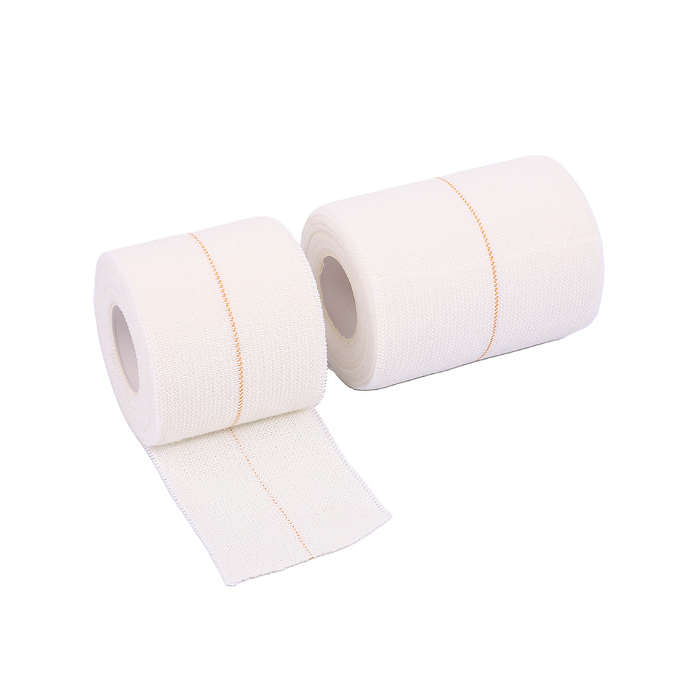 Custom Sports Protection Weight Lifting Thumb Tape EAB Bandage Cotton Crepe Light Elastic Adhesive Bandage