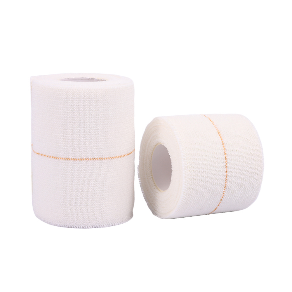 Custom Sports Protection Weight Lifting Thumb Tape EAB Bandage Cotton Crepe Light Elastic Adhesive Bandage