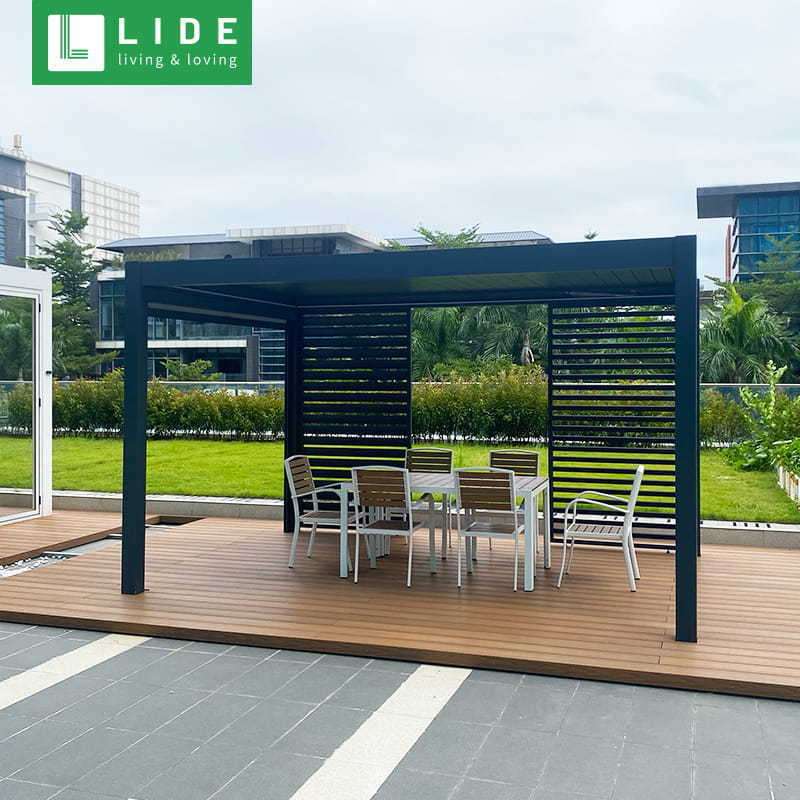 swimming pool electric pergola bioclimatique price gazebo outdoor