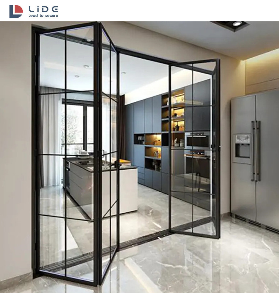 Frameless folding door bi fold doors sliding and folding doors