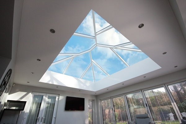 Skylight ceiling windows Aluminum sliding roof windows retractable skylight glass