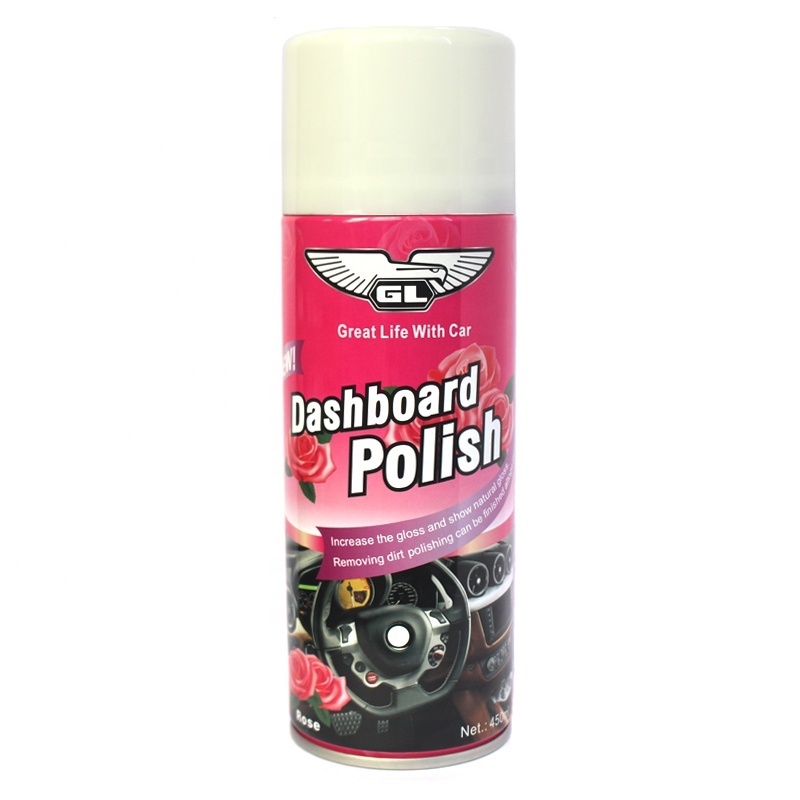 Spray Shine for Cars/Auto Silicone Spray/Dashboard Wax