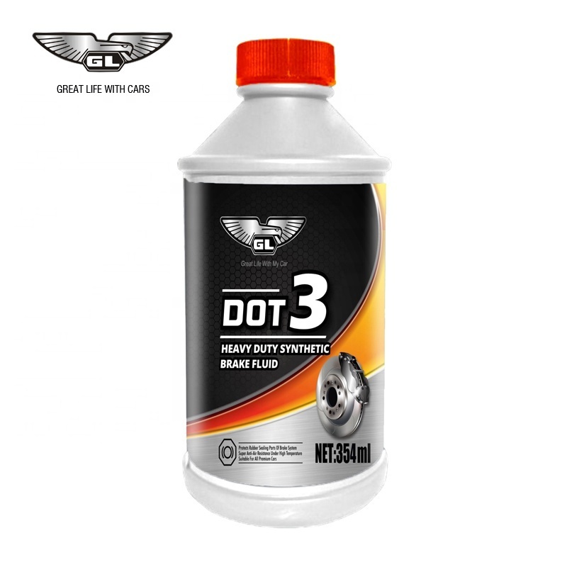 250ml Synthetic Dot3 Brake Fluid Oil