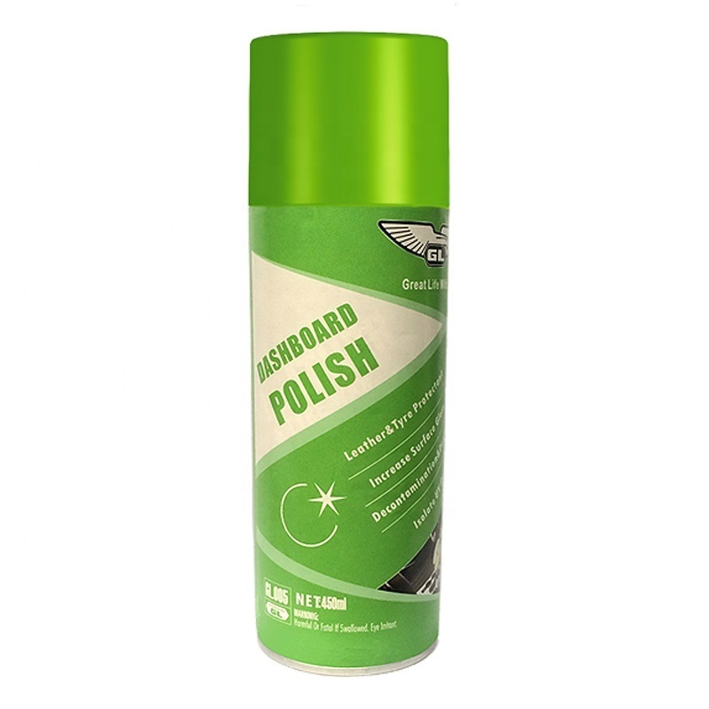 GL car dashboard shine spray/dashboard cleaner