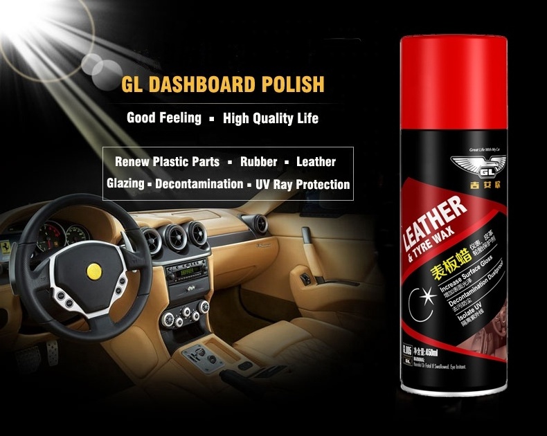 Car Care and Cleaning USA Formula Car dashboard liquid aerosol silicone glass spray cleaner polish shine wax dashboard polish