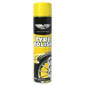 GL Auto Motorcycles tyre foam cleaner, silicone tire shine wholesale 650ml