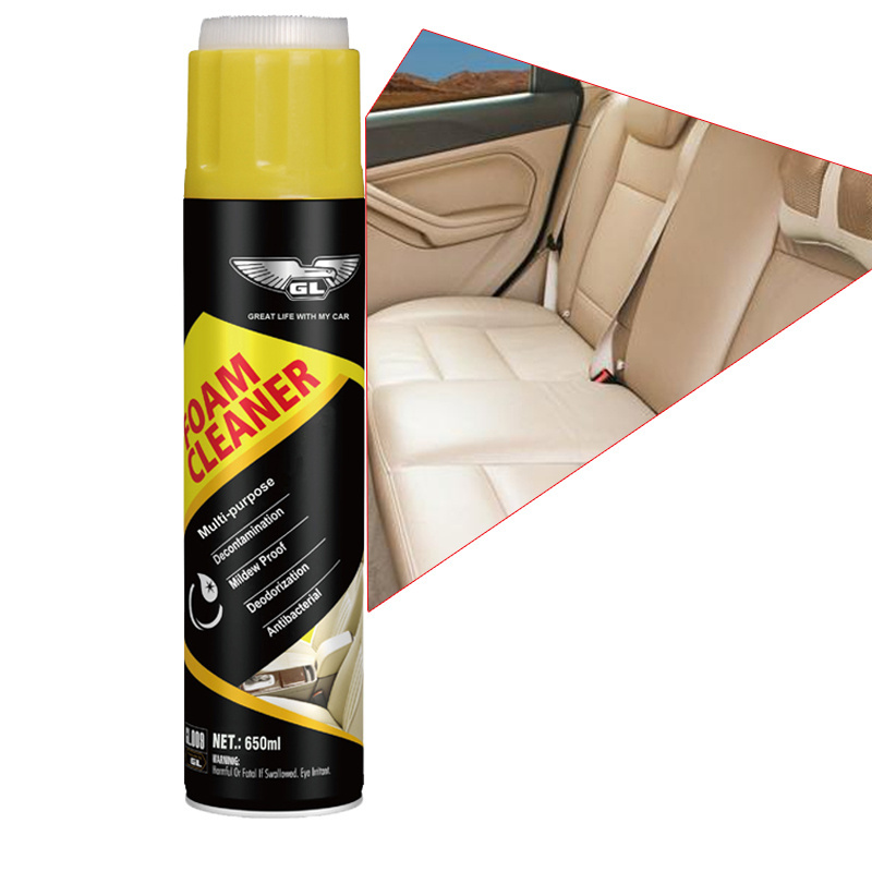 Car cleaning multi-purpose foam cleaner spray for car and house