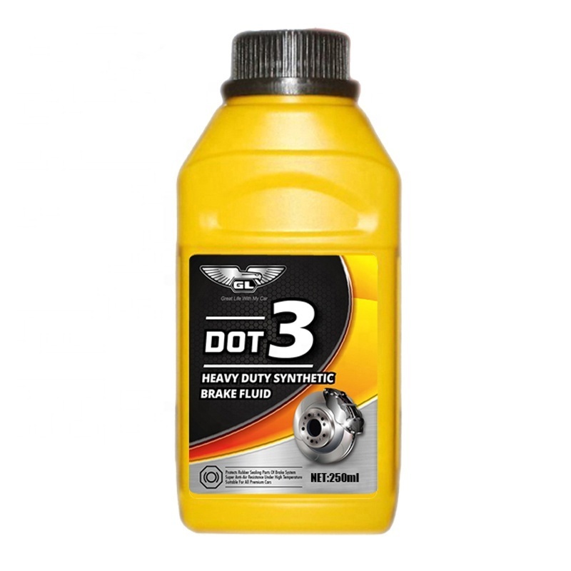 250ml Synthetic Dot3 Brake Fluid Oil