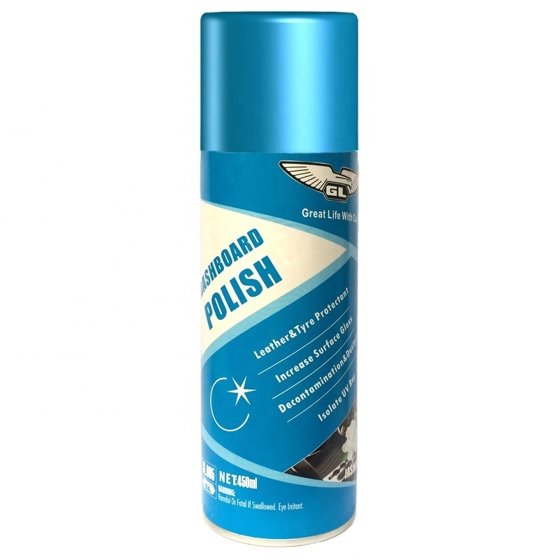 GL car dashboard shine spray/dashboard cleaner