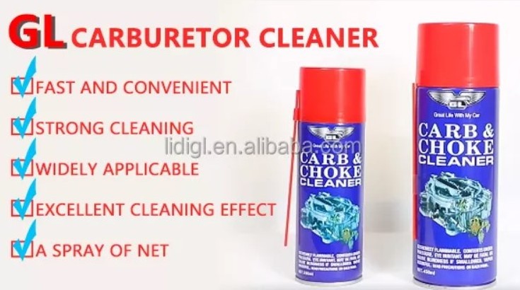 450ml carb and choke cleaner carburetor cleaner spray carb & chock cleaner