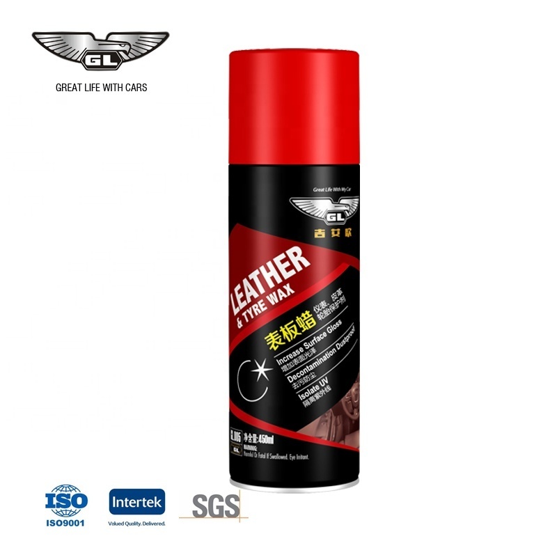 Car Care Products Car Leather Spray/ Auto Silicone Dashboard Polish