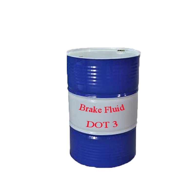 Wholesale cheap bulk 200L drum dot3/dot4 brake fluid