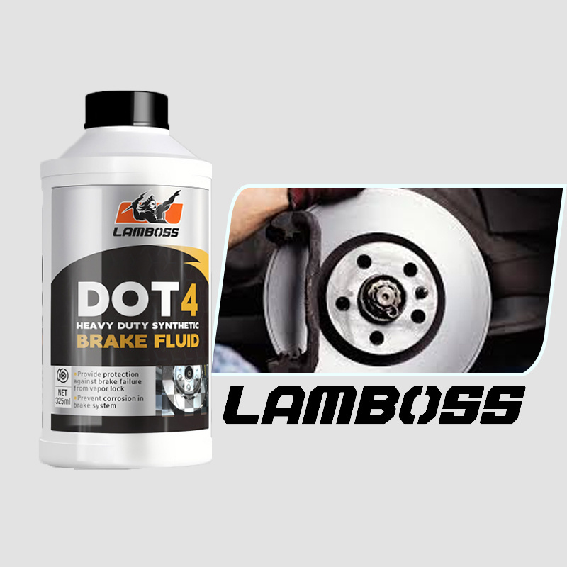 LAMBOSS recommended car care high performance dot 4 dot 3 brake fluid