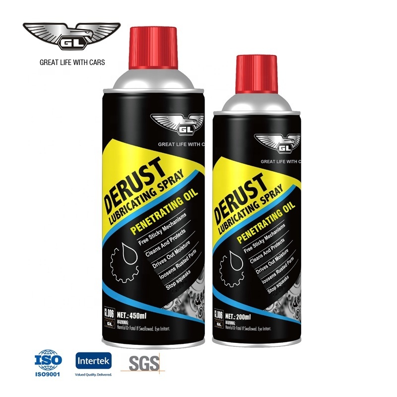 Anti Rust Lubricant Spray Remove Rust Lubricant silicone oil spray