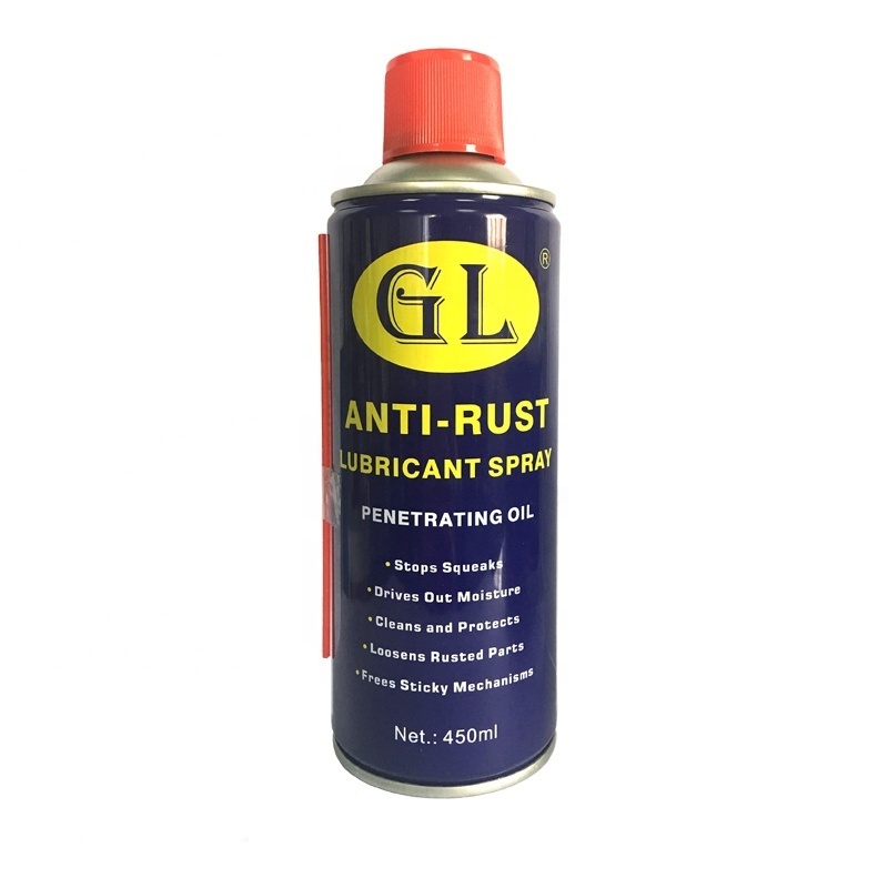 OEM/ODM Anti Rust Lubricant Spray For Car Care Detailing Household