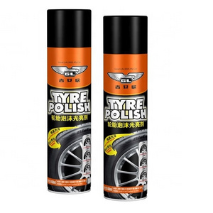 650ML Shiny Foam Cleaner Tire Polish Spray