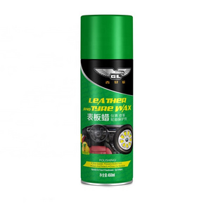 Leather and tyre wax (dashboard wax spray)car polish wax