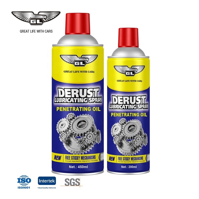 OEM/ODM Anti Rust Lubricant Spray For Car Care Detailing Household