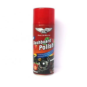 Car care 500ml car shine dash board cleaner aerosol interior dashboard polish spray