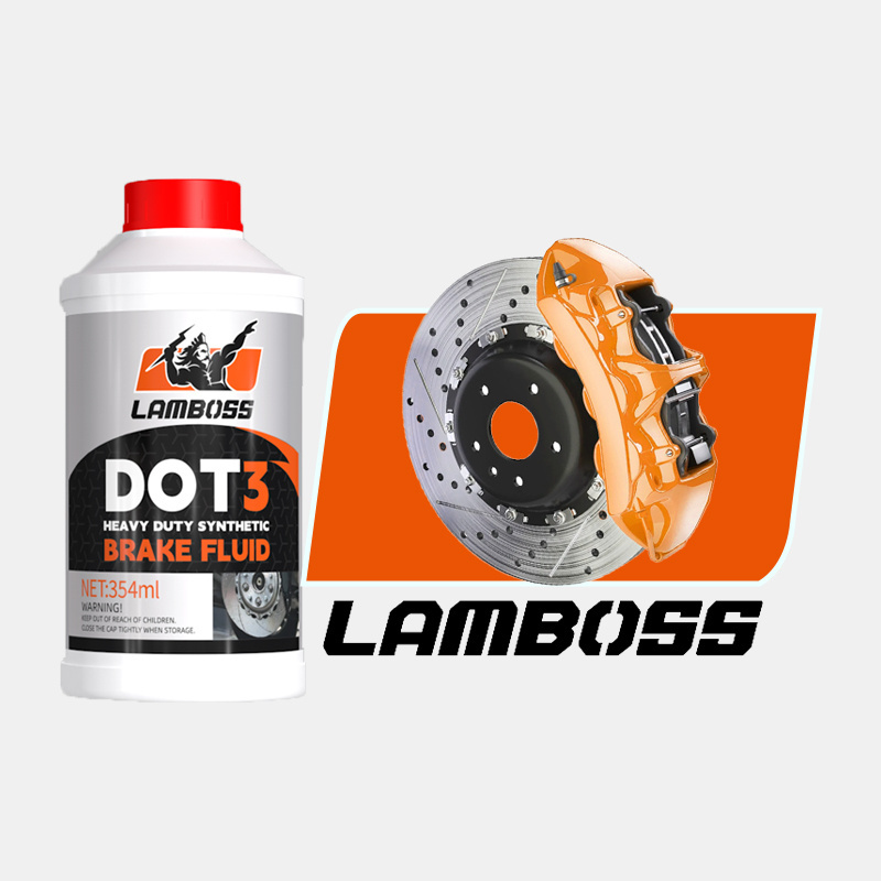 LAMBOSS recommended car care high performance dot 4 dot 3 brake fluid