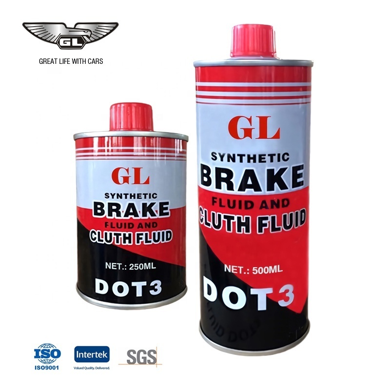 Cheap Price Hydraulic Machine Brake Oil DOT3 500ml Brake Fluid DOT-3