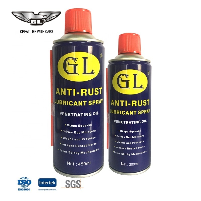 Anti Rust Lubricant Spray Remove Rust Lubricant silicone oil spray