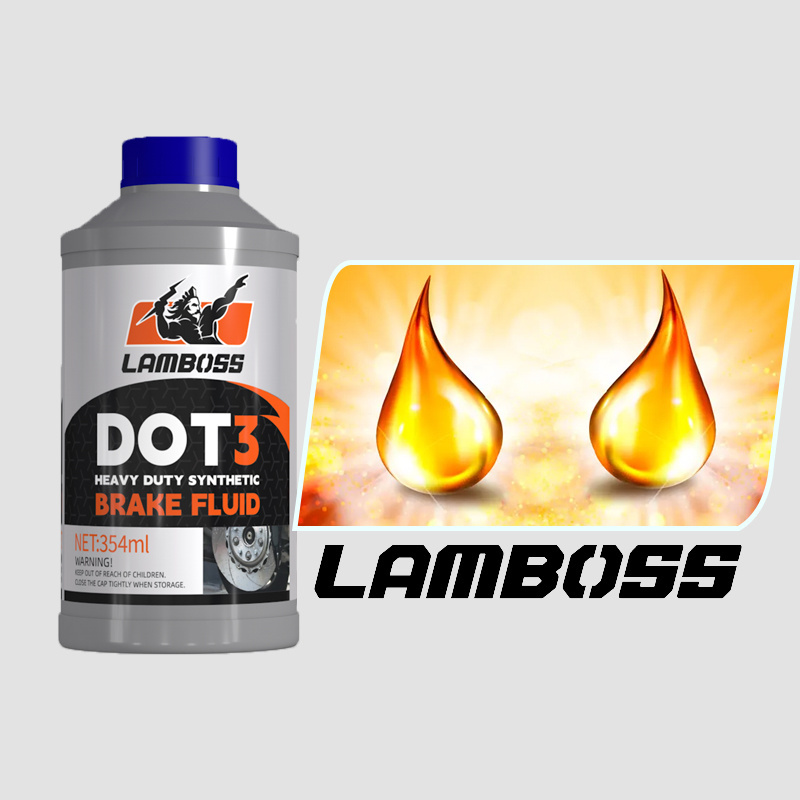 LAMBOSS recommended car care high performance dot 4 dot 3 brake fluid