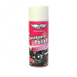 Auto &Motorcycle Dashboard Polish Wax,Leather Wax Spray 450ml