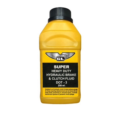 Manufacturer Brake Fluid DOT 3 Machine Brake Fluid White Yellow Brake Oil