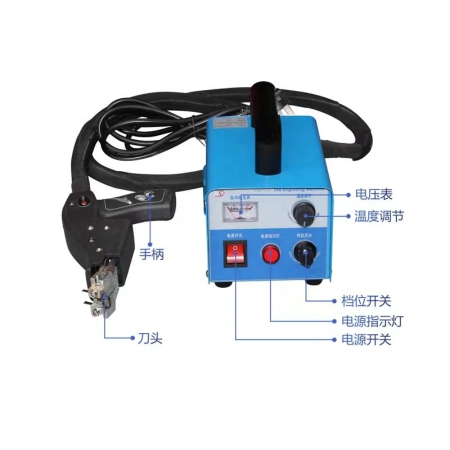 Regroover tools and blades truck tire regroover tyre re-grooving machine retreading tools