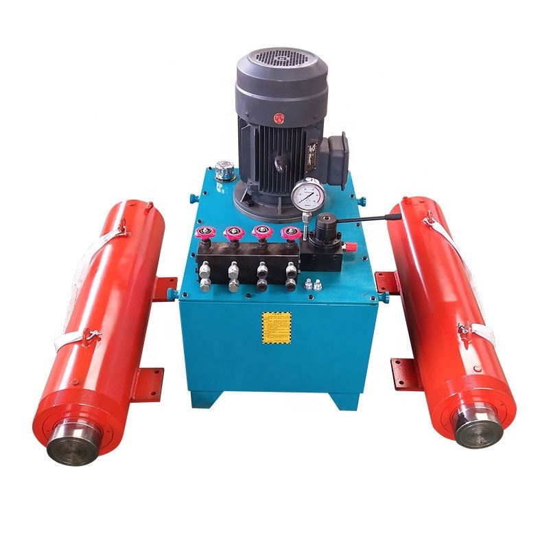 200 ton electric and manual hydraulic pump and hydraulic cylinder 400ton