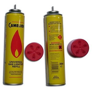 lighter butane gas 300ml 165g