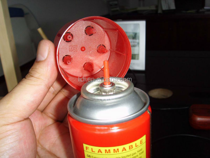 ISO butane gas Tinplate can 300ml 10.15 FL OZ