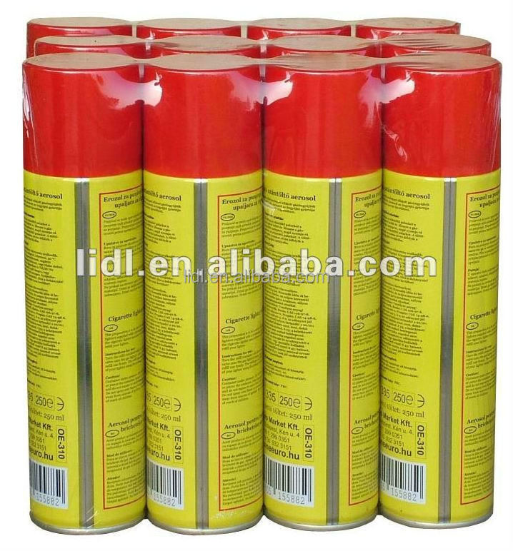 lighter butane gas 300ml 165g