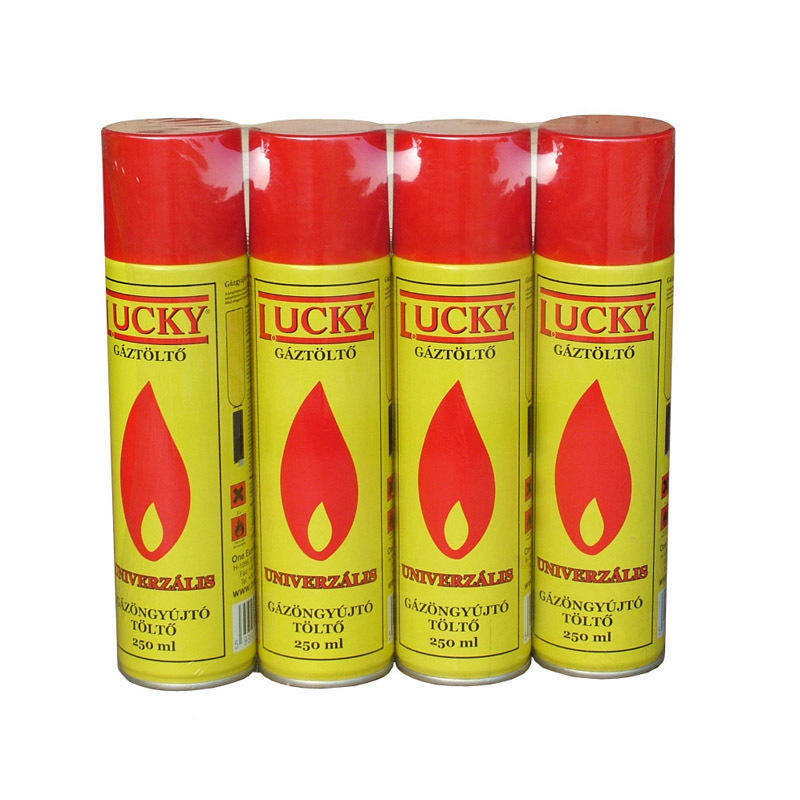 5x refined butane gas 250ml / 7x refined butane / premium gas