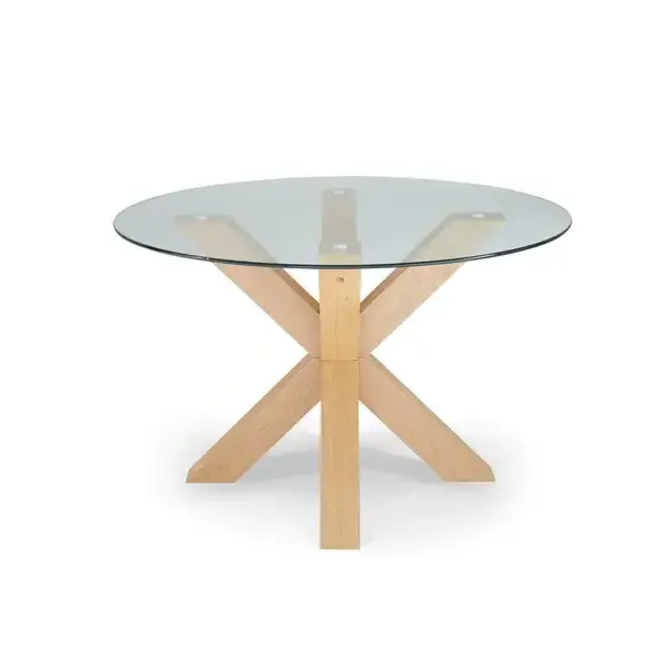 Stainless steel Gold Mirror glass Wedding Serpentine table Tempered Glass dining table solid wood table and chair