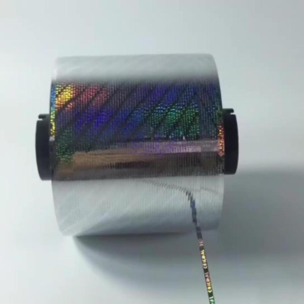 3D Optical Holographic Self Adhesive Security Tear Tapes for Tobacco Packing