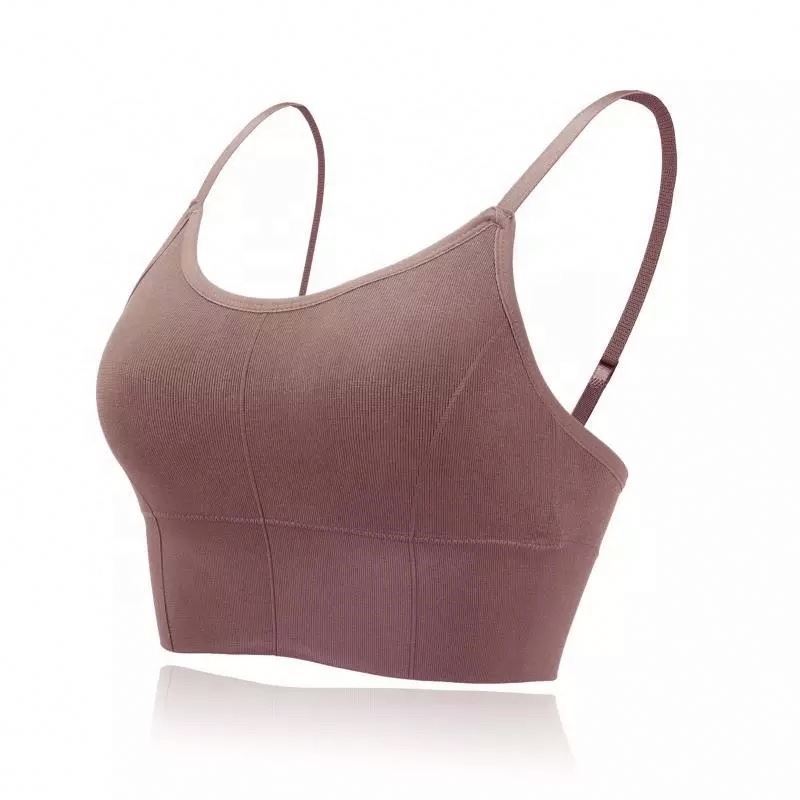 Low Price popular seamless chest sports boob tube top seamless cotton bra Wrapped Chest Girl Vest Seamless Bra