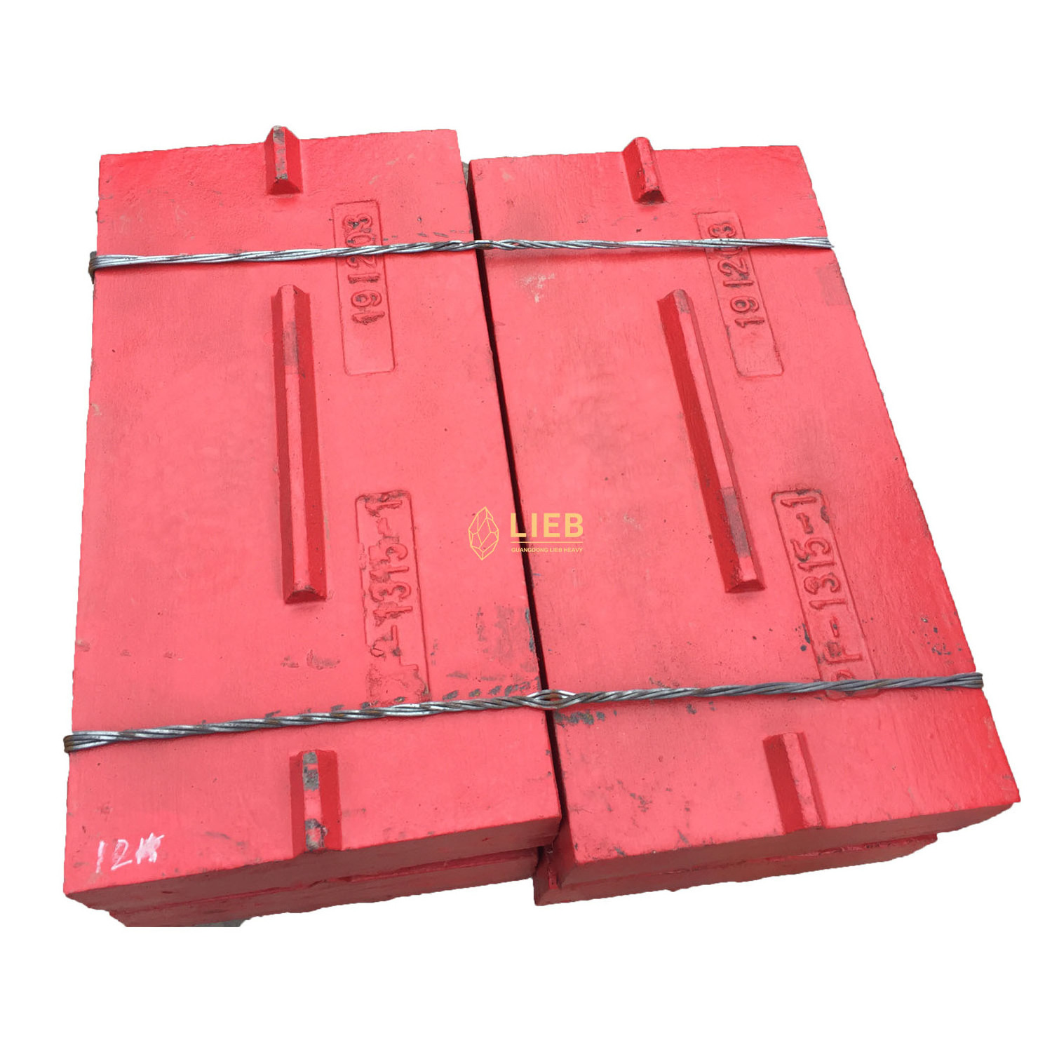 Impact Crusher Liners Hazemag Blow Bars Impact Crusher Spare Parts